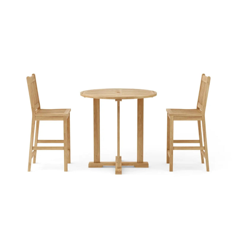 Anderson Teak Bahama Avalon 3-Piece Bar Set (SET-09A)