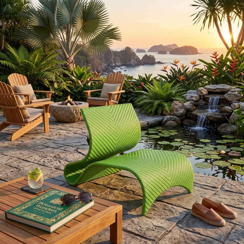 Kannoa Maui Leisure Chair - Marquise Green