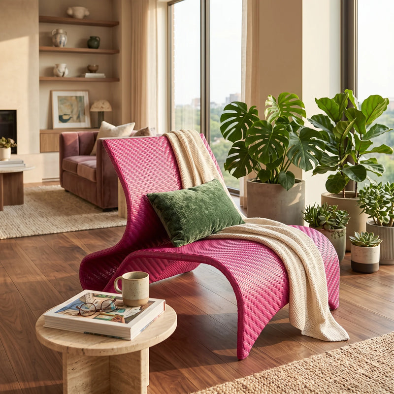 Kannoa Maui Leisure Chair - Ruby Fuchsia