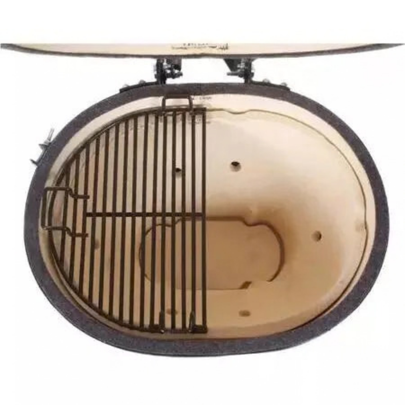 Primo Oval X-L 400 Ceramic Charcoal Grill PGCXLH (Grill Only)