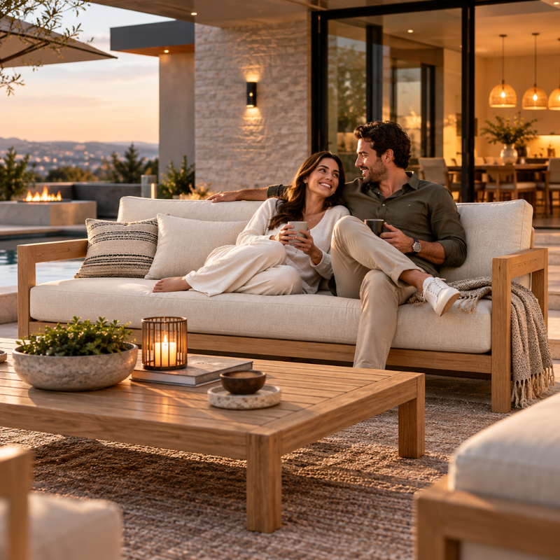 Anderson Teak Smyrna 3-Seater Sofa