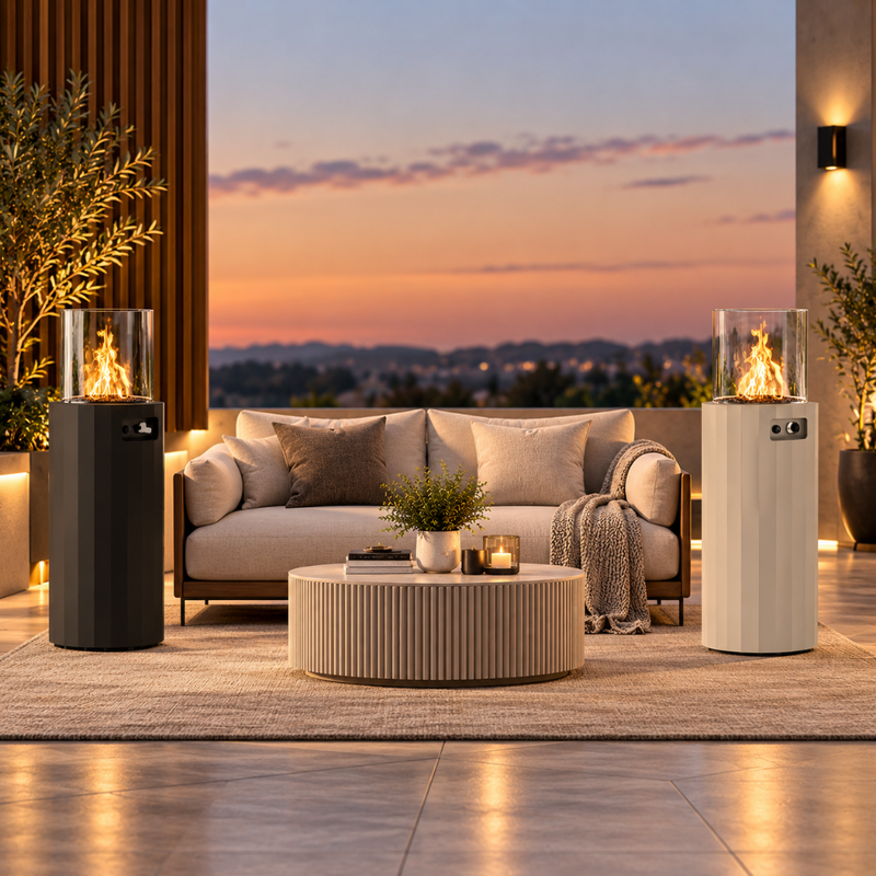 Planika Bino Outdoor Gas Fireplace