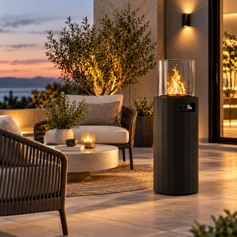 Planika Bino Outdoor Gas Fireplace