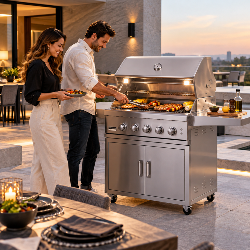 Broilmaster B-Series 32" Marine Grade Gas Grill