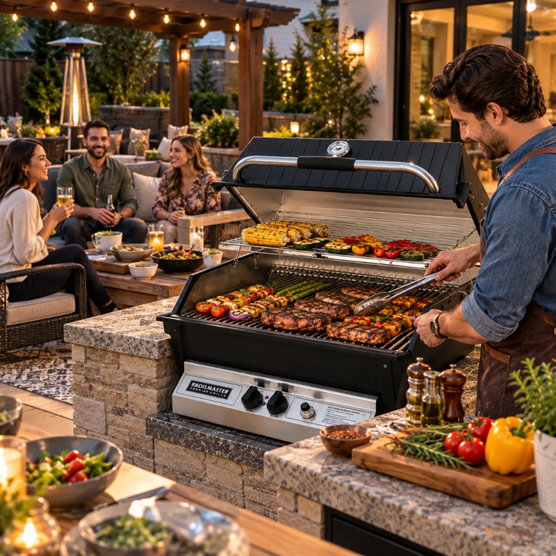 Broilmaster P4X Premium Gas Grill Head