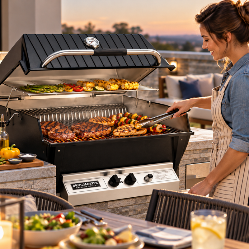 Broilmaster P3X Premium Gas Grill Head