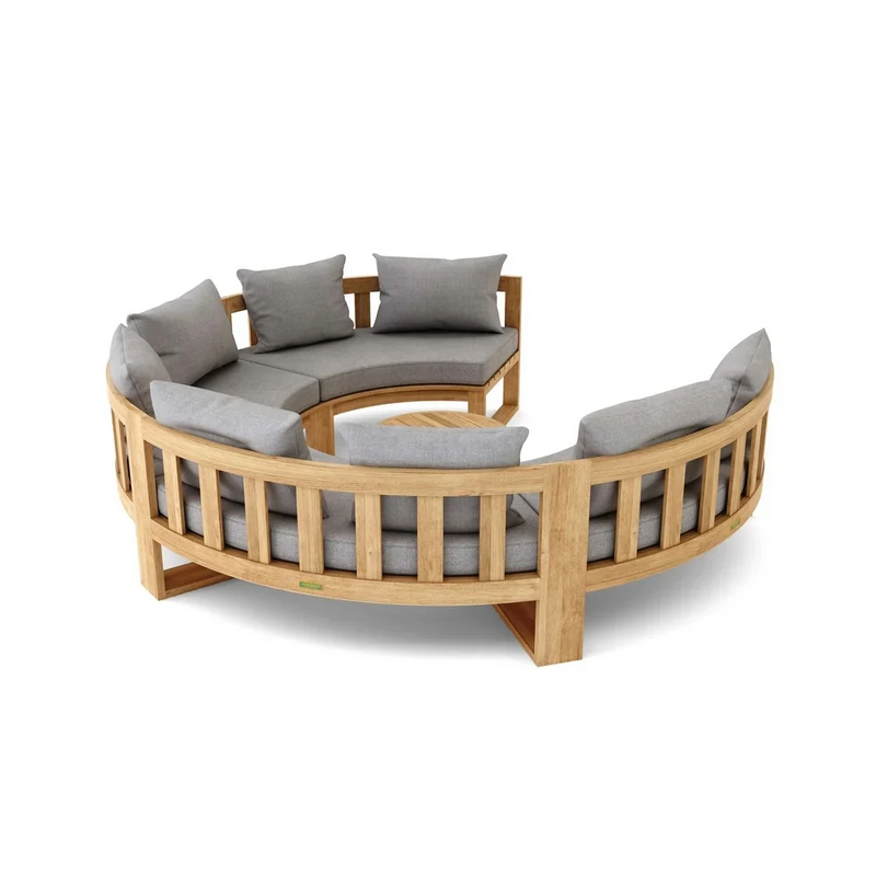 Anderson Teak Circular Modular Deep Seating Set (SET-810)