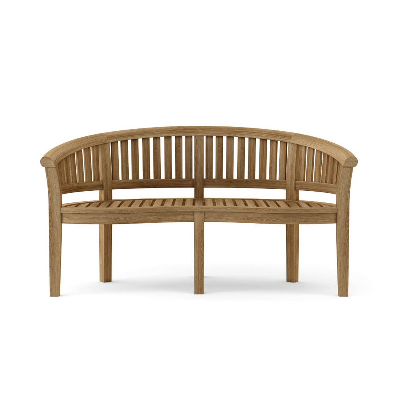 Anderson Teak Curve 3-Seater Extra Thick Bench