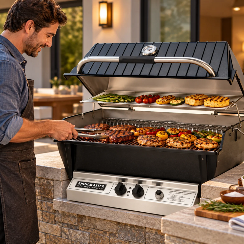 Broilmaster P3X Premium Gas Grill Head