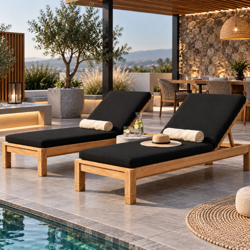 Anderson Teak SouthBay Sun Lounger