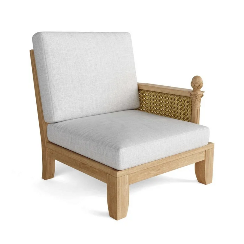 Anderson Teak Luxe Modular Deep Seating Collection 5-Piece Set