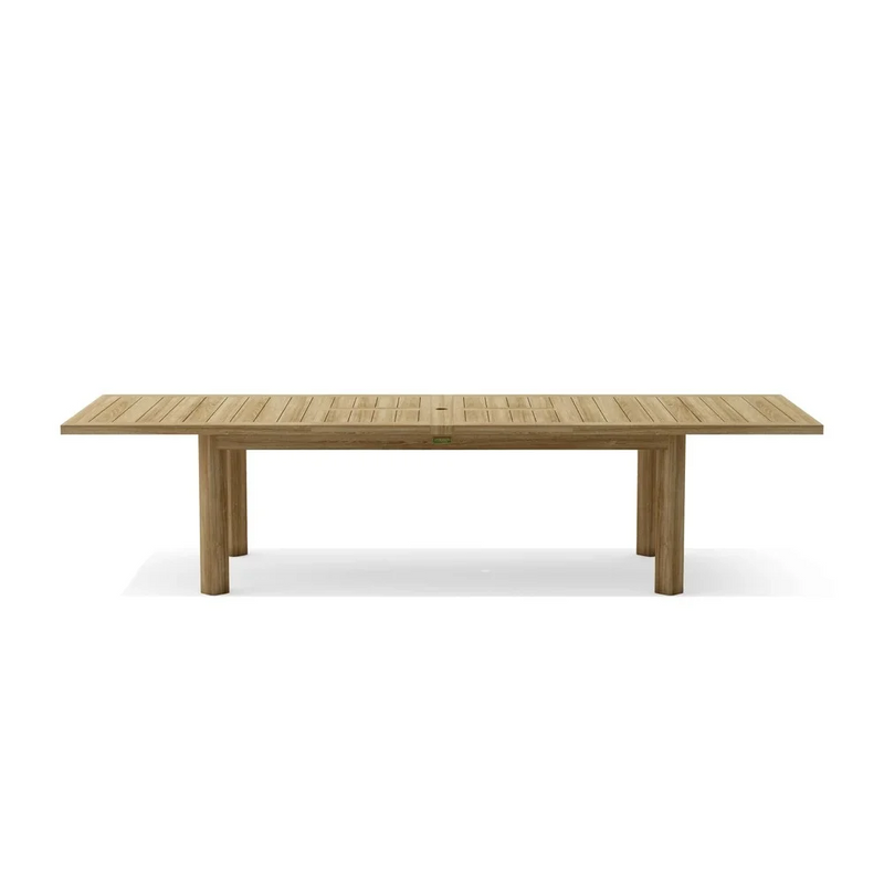 Anderson Teak Chelsea 13-Piece Double Extension Outdoor Dining Set