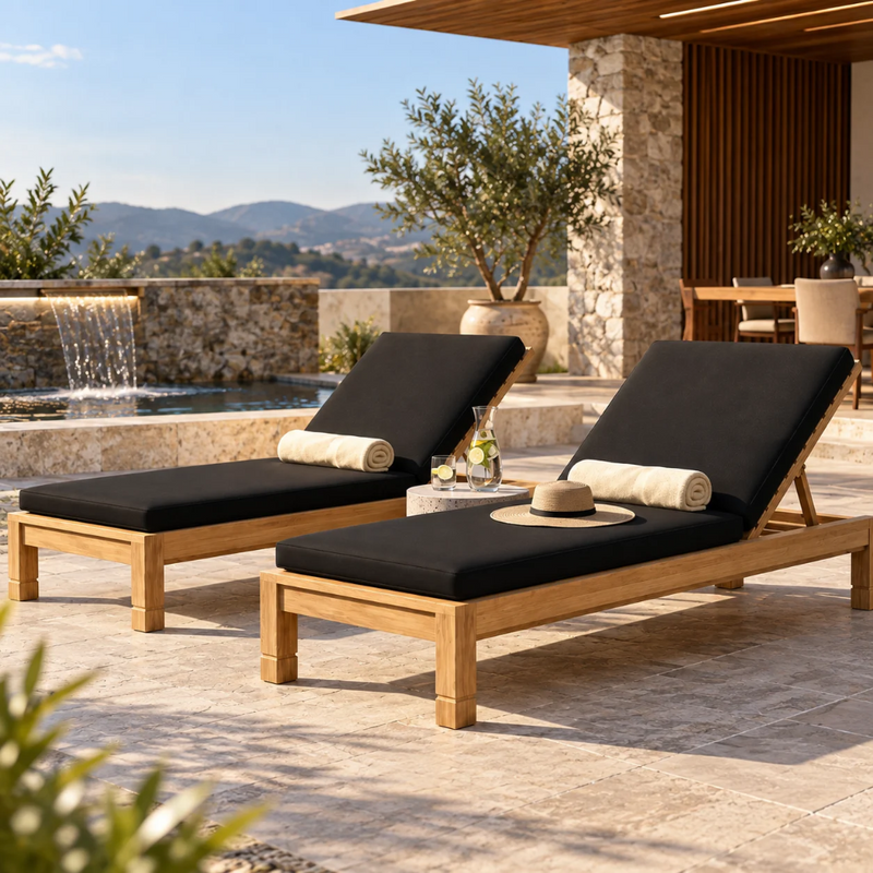 Anderson Teak SouthBay Sun Lounger