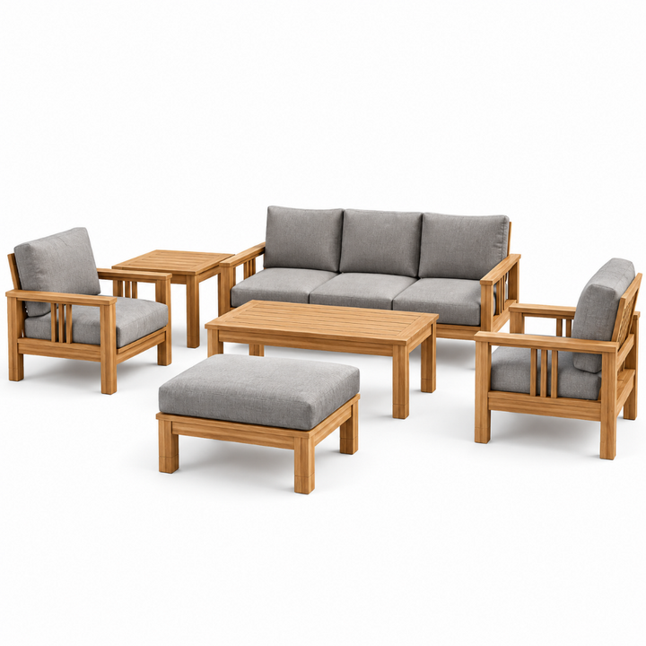 Anderson Teak SouthBay Deep Seating Collection 6-Piece Set (Set A)